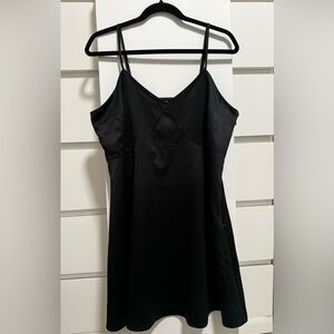 Love, Fire Juniors' V-Neck Mini Slip Dress